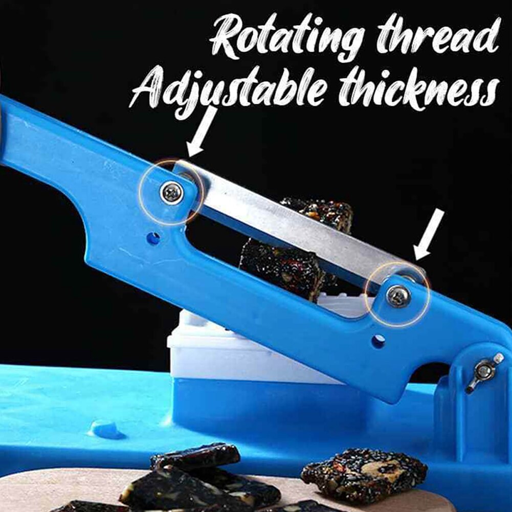 Multifunctional Table Slicer Portable Kitchen Meat Cutting Knife Table Slicers Adjustable Hand Manual Beef Mutton Rolls Slicer