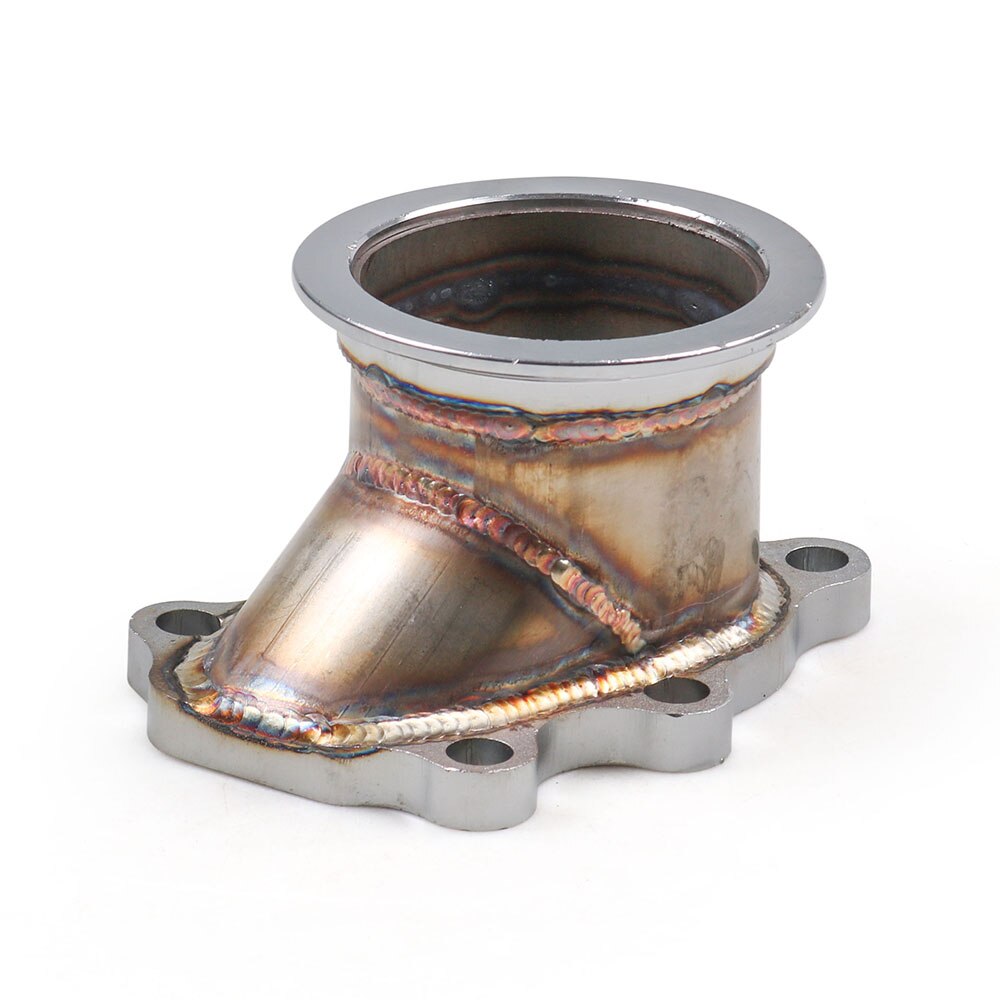 For  t25 t28 gt25 gt28 to 2.5 &quot; turbo-nedløbsadapter 63mm v-bånds klemflange  bx102142