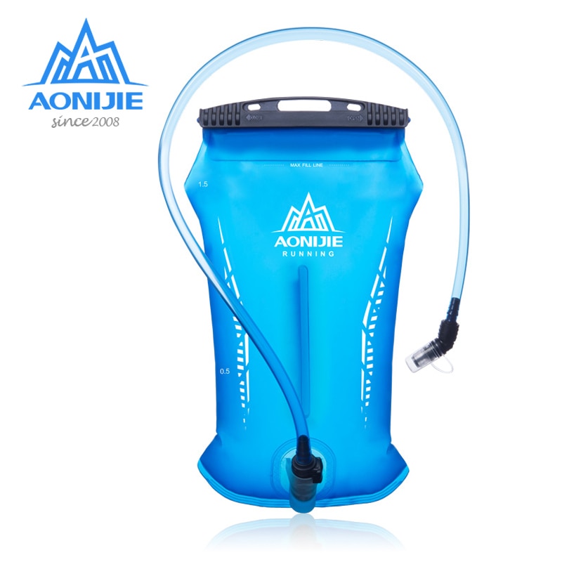AONIJIE SD52 1.5L Serbatoio di Acqua di Idratazione Pacchetto Acqua Della Vescica Sacchetto di Immagazzinaggio BPA libero Da trekking Corsa E jogging Idratazione Maglia Zaino 2L