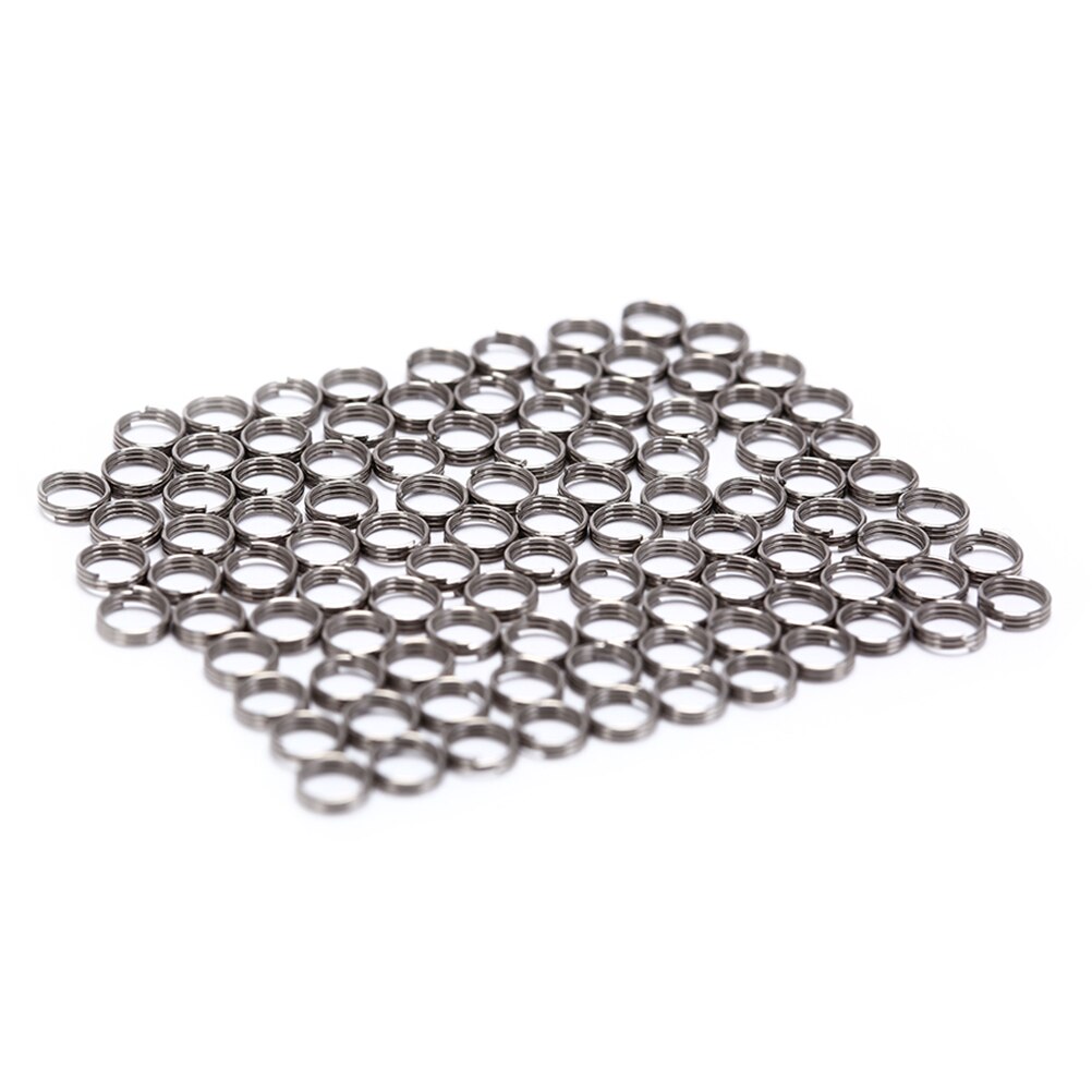 100Pcs/lot Silver Stainless Steel Dart Shaft Rings springs fix Nylon stems & Darts flights Darts Accessories