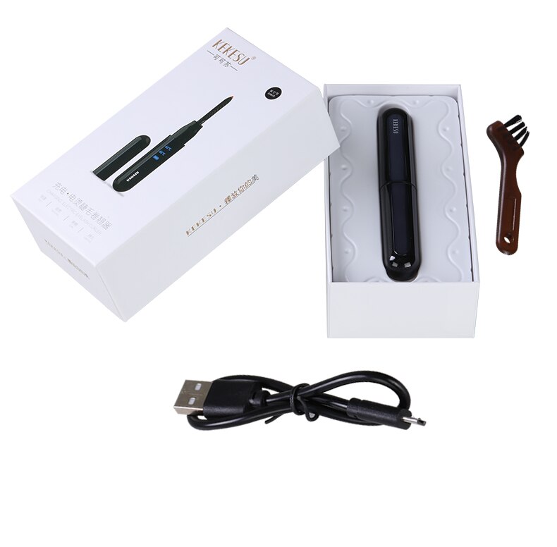 KEKESU Electric Heated Eyelash Curler LCD Display 2-Speed Adjustable USB Rechargeable Long Lasting Cosmetic Tools