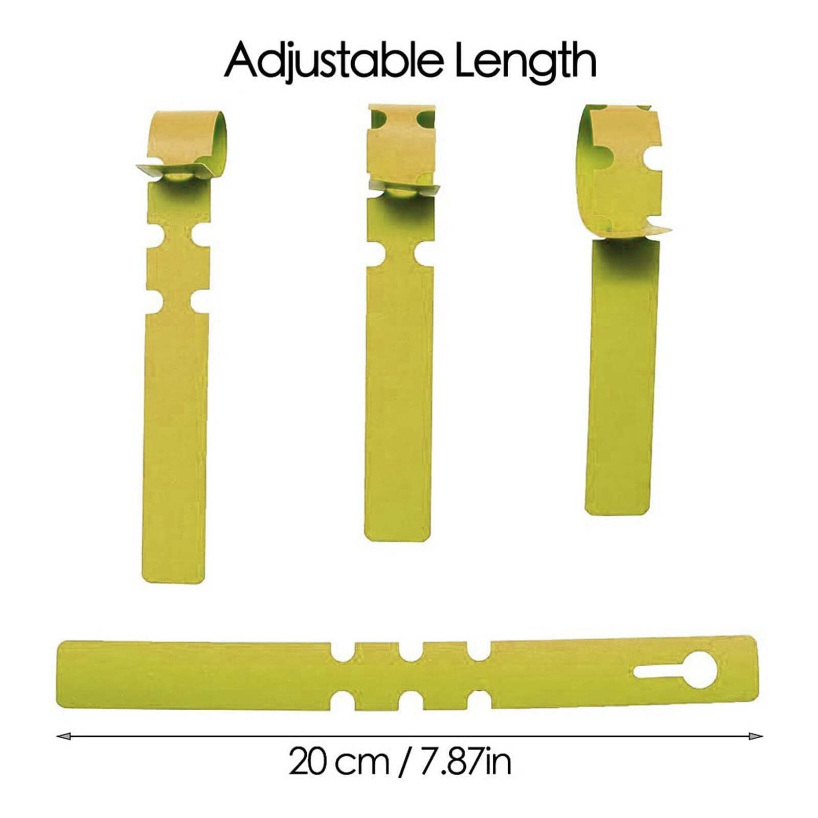 200PC Gardening Label Long Label Plastic Plant Long Type Label Marking Seedling Tray Gardening Label Gardening Label Long Label