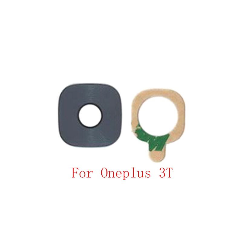 2 stücke Zurück Hinten Kamera Objektiv Glas Für Oneplus 6T 6 5T 5 3T 3 Kamera Glas objektiv Ersatz Reparatur teile: For Oneplus 3T