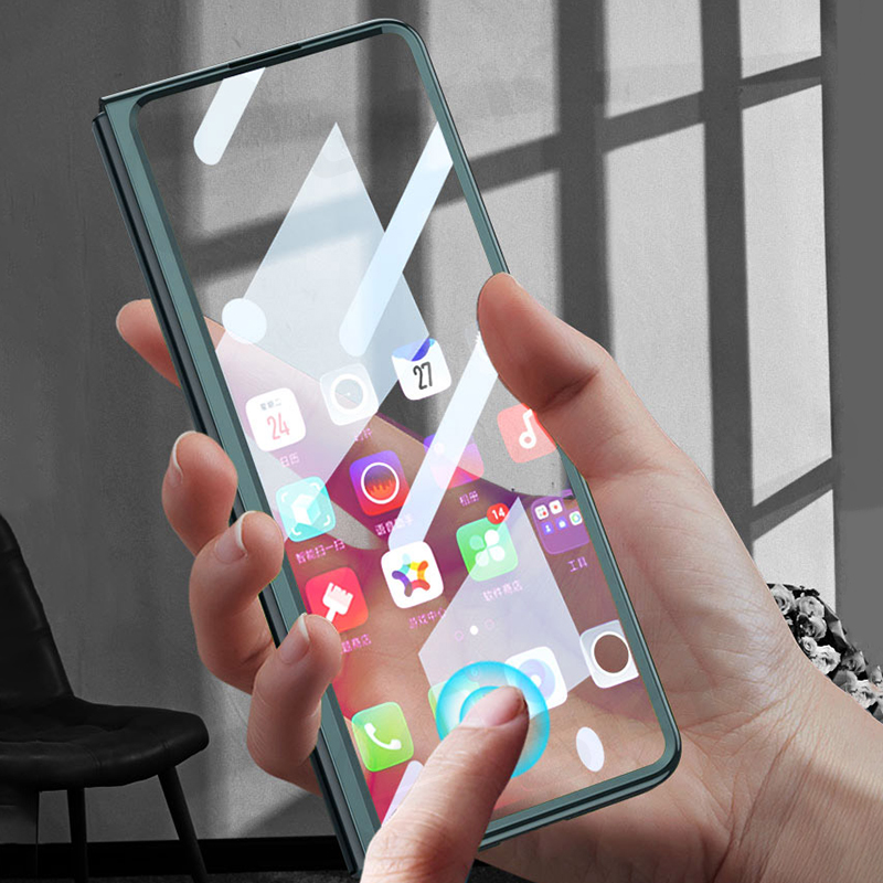 GKK Luxe Plating Screen Glass Cover Voor Samsung Galaxy Z Fold 4 Case Camera Bescherming Hard Plastic Voor Galaxy Z Fold4 5 Case