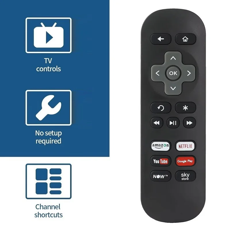YP nouvelle télécommande universelle utilisée pour maintenant TV Nowtv décodeur 4500SK-RCU NOW100-RCU 4200SK 4201SK 4500SK 2400SK contrôleur