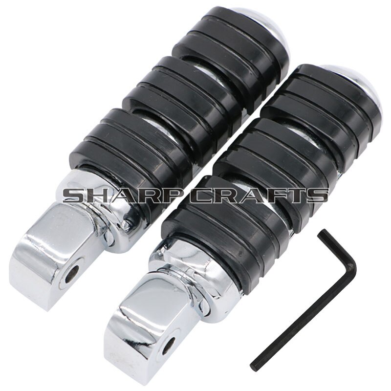 Voetsteunen voor passagier voor yamaha dragstar v-star xvs 250 xvs 650 xvs 950 ds250 ds650 ds950 ds1100 virago  xv 250 750 1100: D