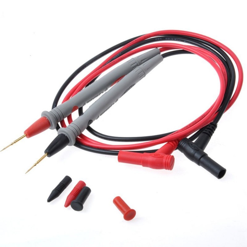 Ultra Fine Universal Probe Test Leads Cable Multimeter Meter 1000V 20A Newest
