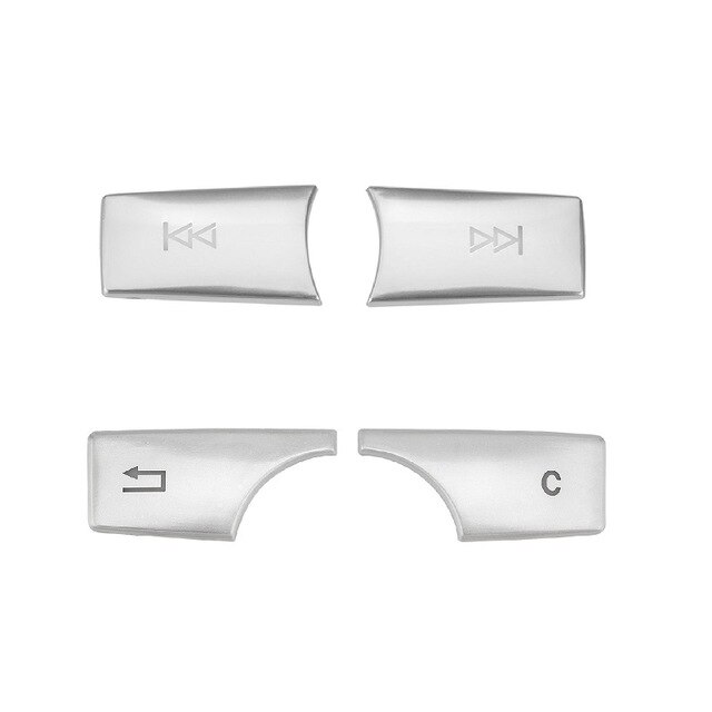 Console AC air conditioning Media Volume Buttons Sequins Cover Stickers Trim For Mercedes Benz C E CLS GLK Class W204 W212: Model C