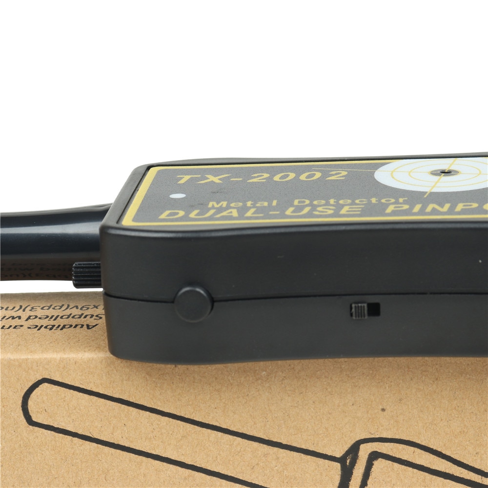 Adjustable Sensitivity Handheld Metal Detector TX-2002 Dual-Use Underground Metal Pinpointer