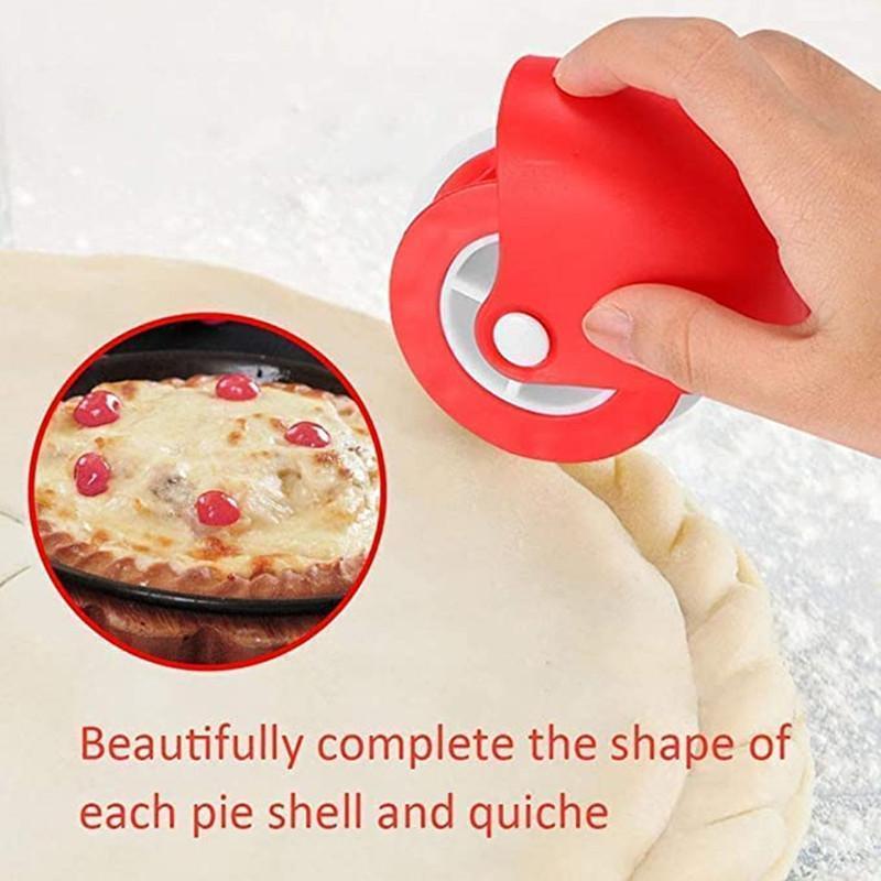 Pastry Wheel Decorator Pizza Cutter Pastry Lattice Cutter Pastry Pie Decor Cutter Noodle Maker Pasta Noodle Cutter Pastry And Ba