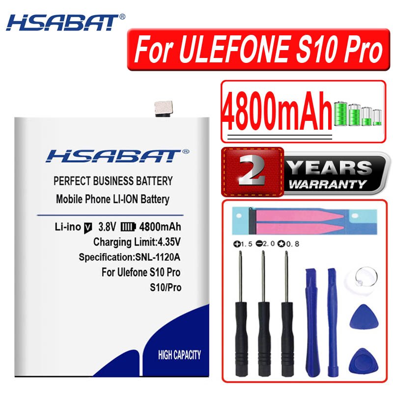 Hsabat 4300 Mah-4800 Mah Batterij Voor Ulefone S7 Voor Ulefone S8 / S8 Pro Voor Ulefone S10 Pro