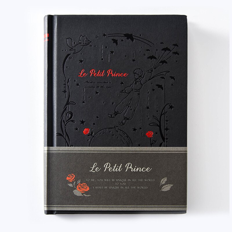 Hard Cover Black Card Journal Plain Notebook: 3