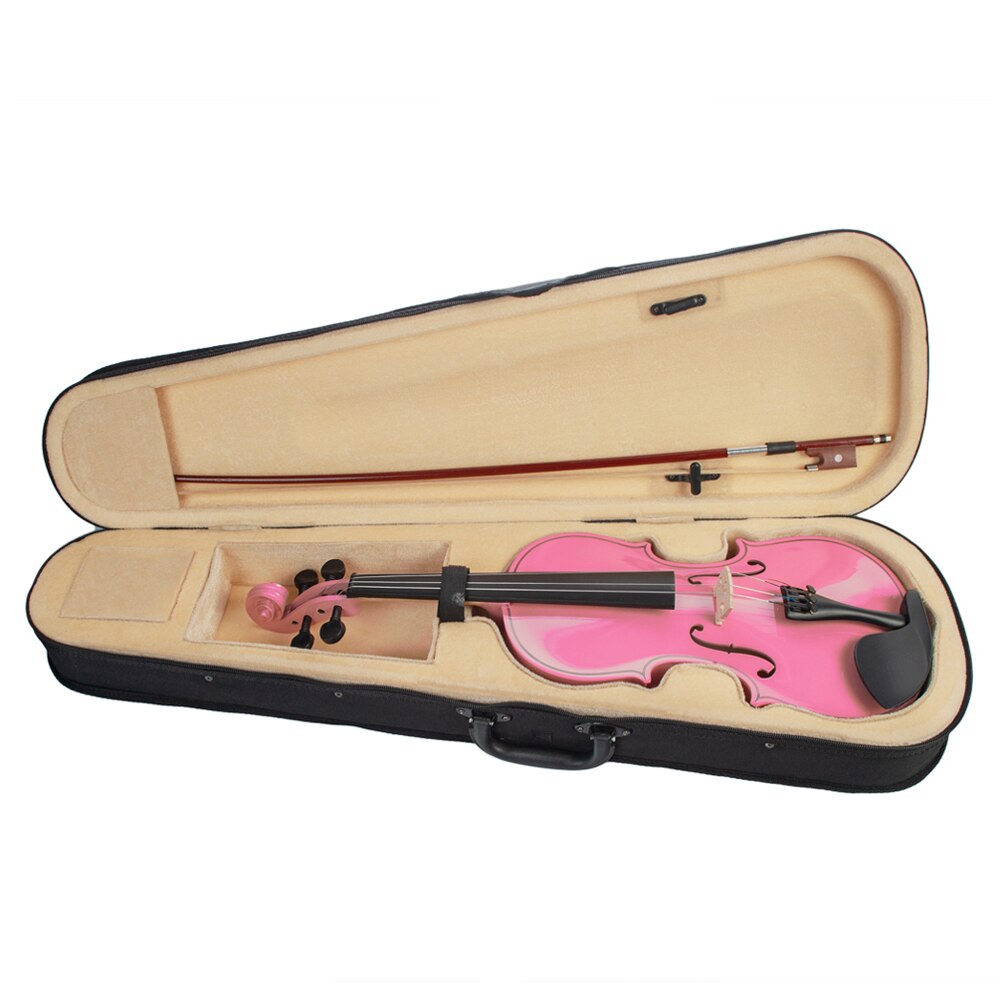 Violin 4/4 Maple Wood Material &amp; violin bowGig Bag Solid Wood Bow violins for beginners Musical instrument String Instrument