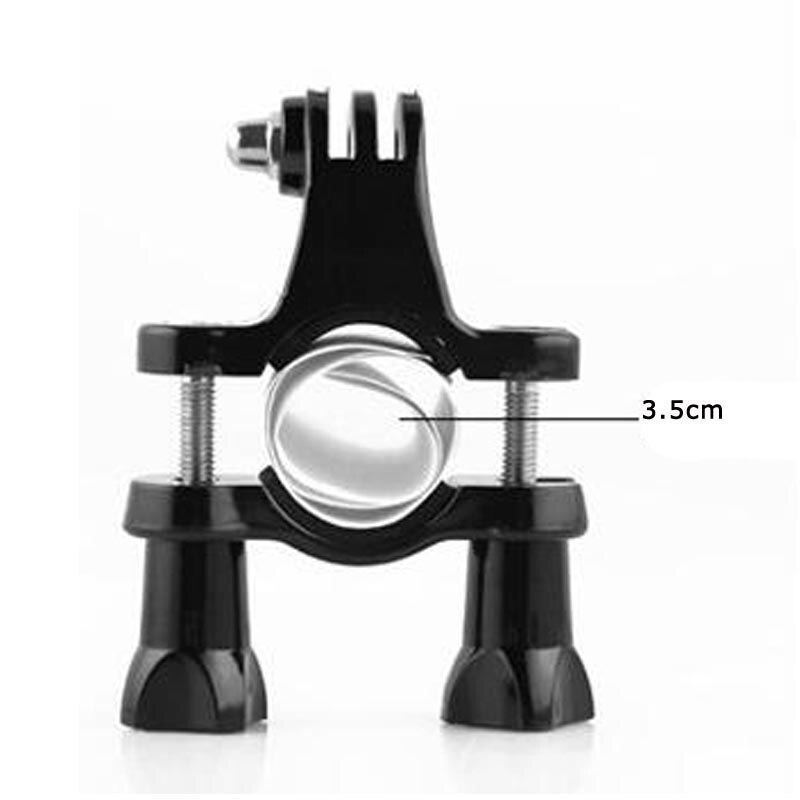 Kamera cykelfäste cykel motorcykelhållare för hero 4s 3+2 action cam stativ ramklämma