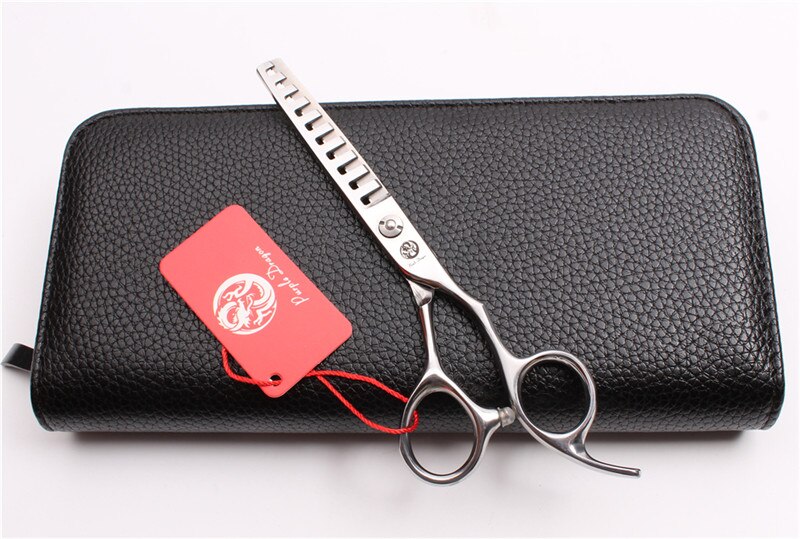 6'' 17cm Japan 440C Purple Dragon Human Hair Thinning Scissors 10 Teeth Barbers' Scissors Thinning Rate 40% Z2005-A: Z2005-A T 6Y