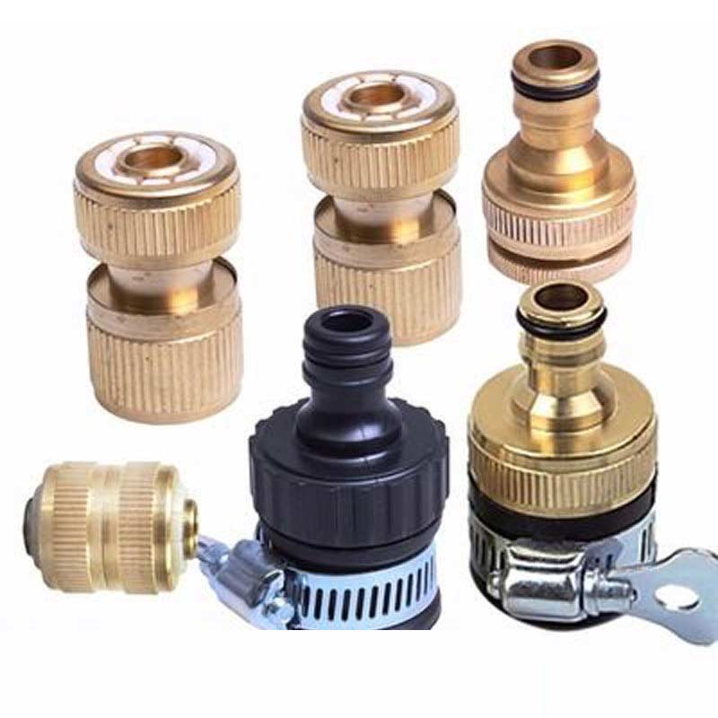 Connettore Rubinetto 2 In 1 - Confezione Da 4, Connettore Rubinetto Da 4 Connettore Rubinetto Da Giardino Da 12 E 34 Connettore Rubinetto Set Connettore Tubo Per Irrigazione Giardino 86556773