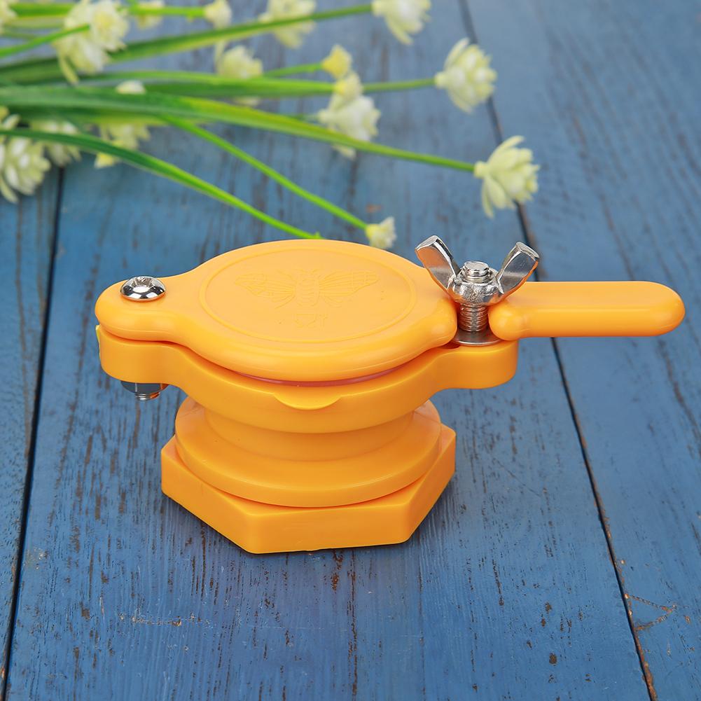 1/2pcs Nylon Bee Extractor Honey Tap Non-toxic Threaded Casing Gate Valve Plastics Durable Garden Beekeeping Supplies