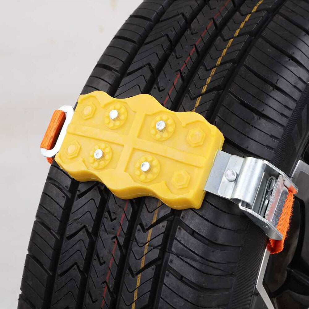 Tire Chain Strap Snow Chain Emergency Anti-Skid Automobile Belt for Outdoor Car SUV Universal Anti Skid Snow Chains Nylon