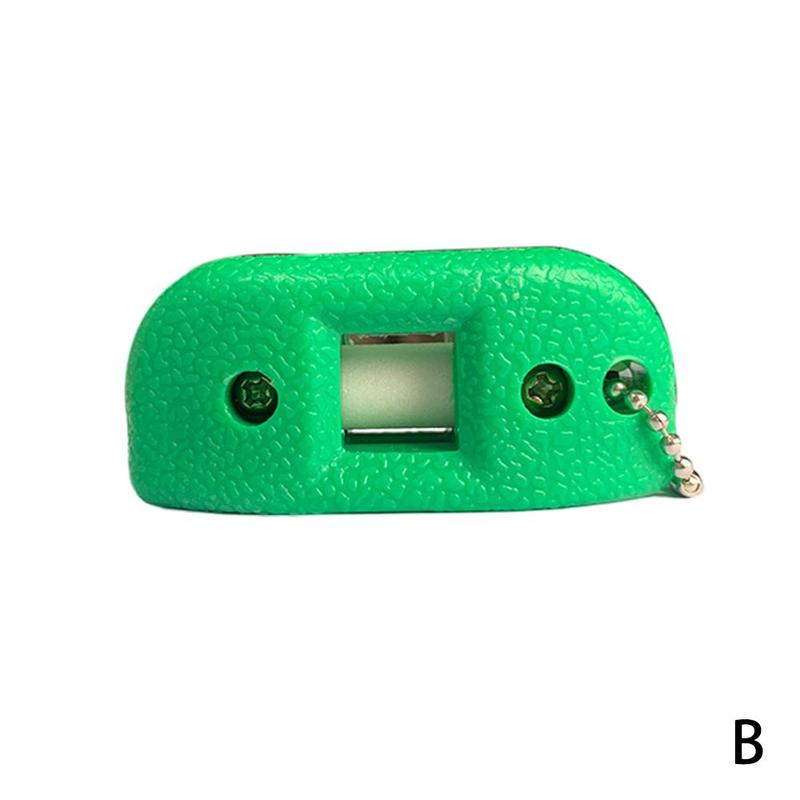 Portable Skate Sharpener Blade Ice Skate Sharpeners Machine For Speed Skates, Ice Hockey And Player Skating W3q0: 1 pcs green