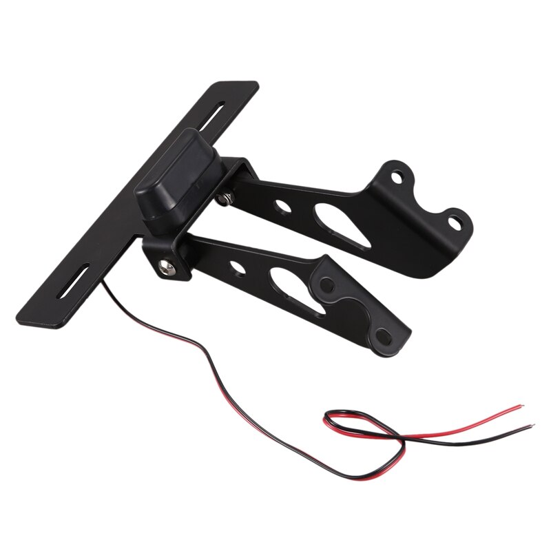 Soporte de placa de matrícula para motocicleta soporte para matrícula luces Led para YAMAHA MT-07 FZ-07 MT 07