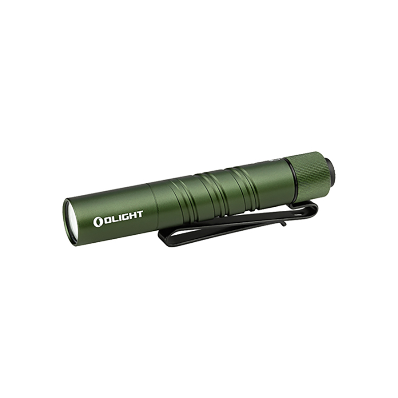 Olight  i3t 2 eos lille edc lommelygte 200 lumen med aaa-batteri - od grøn