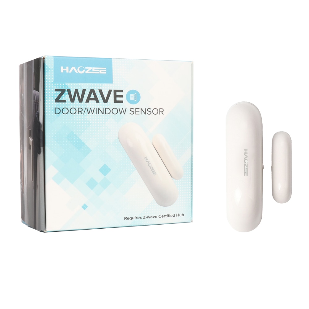Z-wave Door Window Sensor Compatible with Z wave 300 500 series Magnet Lock Door Sensor Alarm Smart House Home Security Door