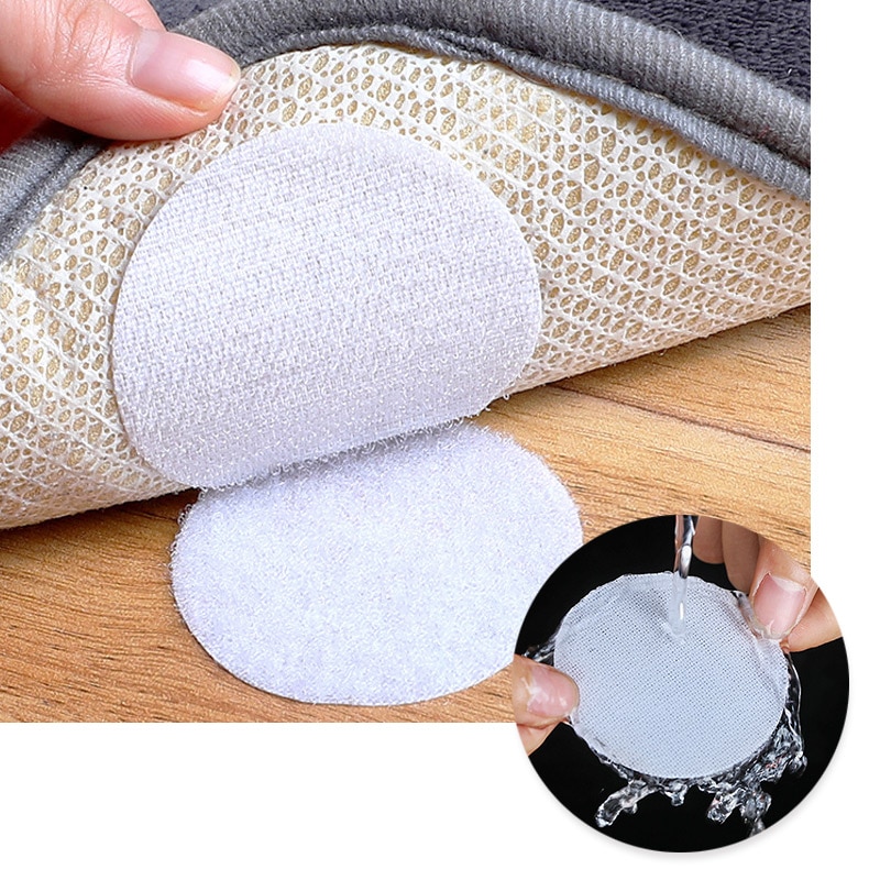 reusable Ties hook and loop self adhesive fastener round dots Stickers Velcros Tape Velcros Cable Ties Velcros Strap