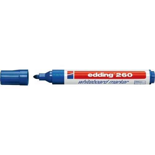 Edding 260 Whiteboard Pen 3 Black 1 Blue 1 Red