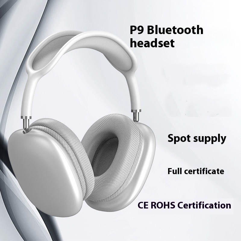 P9 airmax bluetooth-headsets, draadloze stereo-muziek, intrekbare headset, geschikt voor mobiele telefoon.