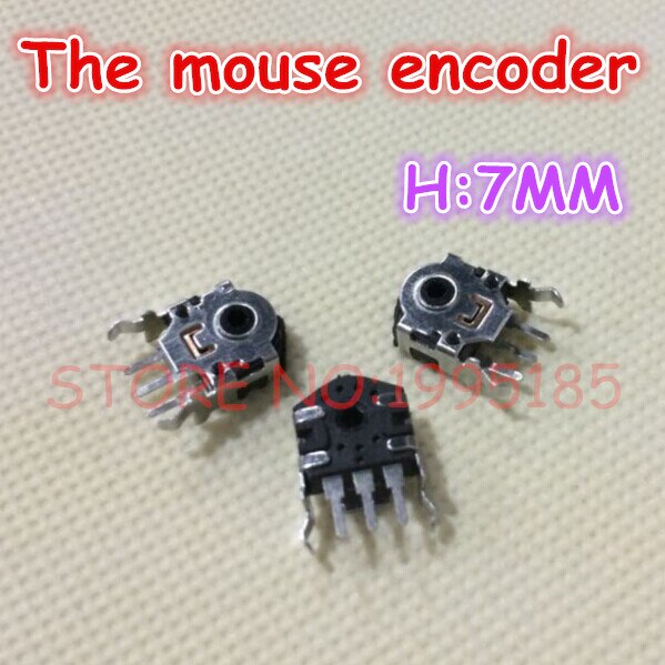 10Pcs/Lot 7MM The Mouse Encoder Roller Encoder 7mm Mouse encoder