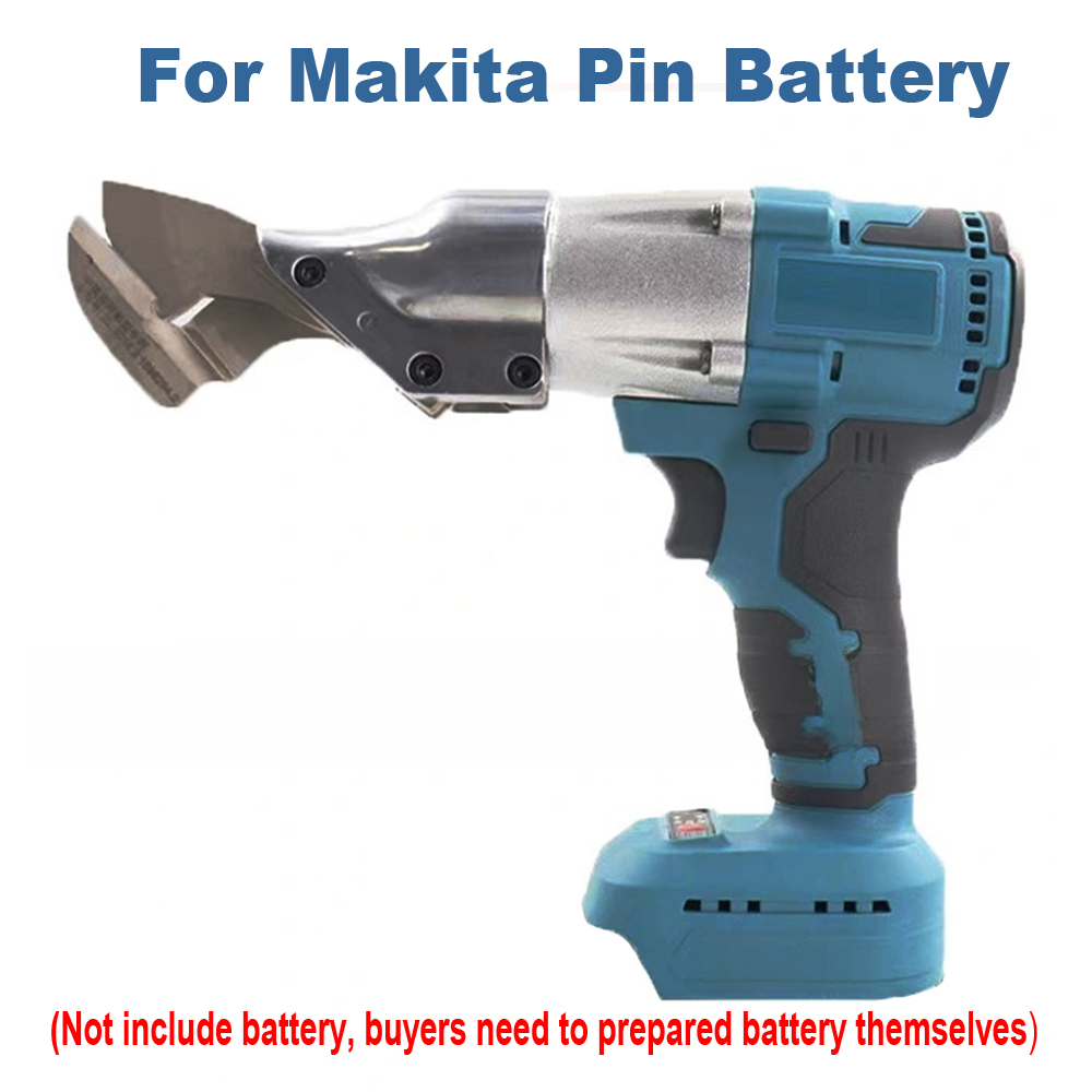 Brushless Electric Scissors 450W Cordless Iron Sheet Scissors Electric Metal Cutting Tools For Makita/Milwaukee (Not Battery): Red/Black