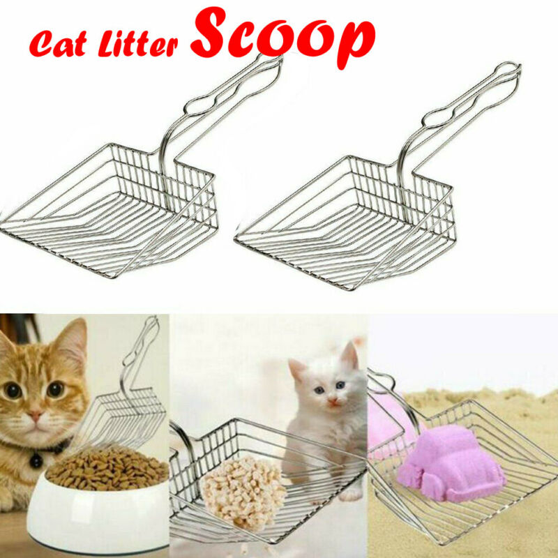 Metal killings sand rengøringsmiddel kattegrus scoop rengøringsværktøj poop pet sand skovl