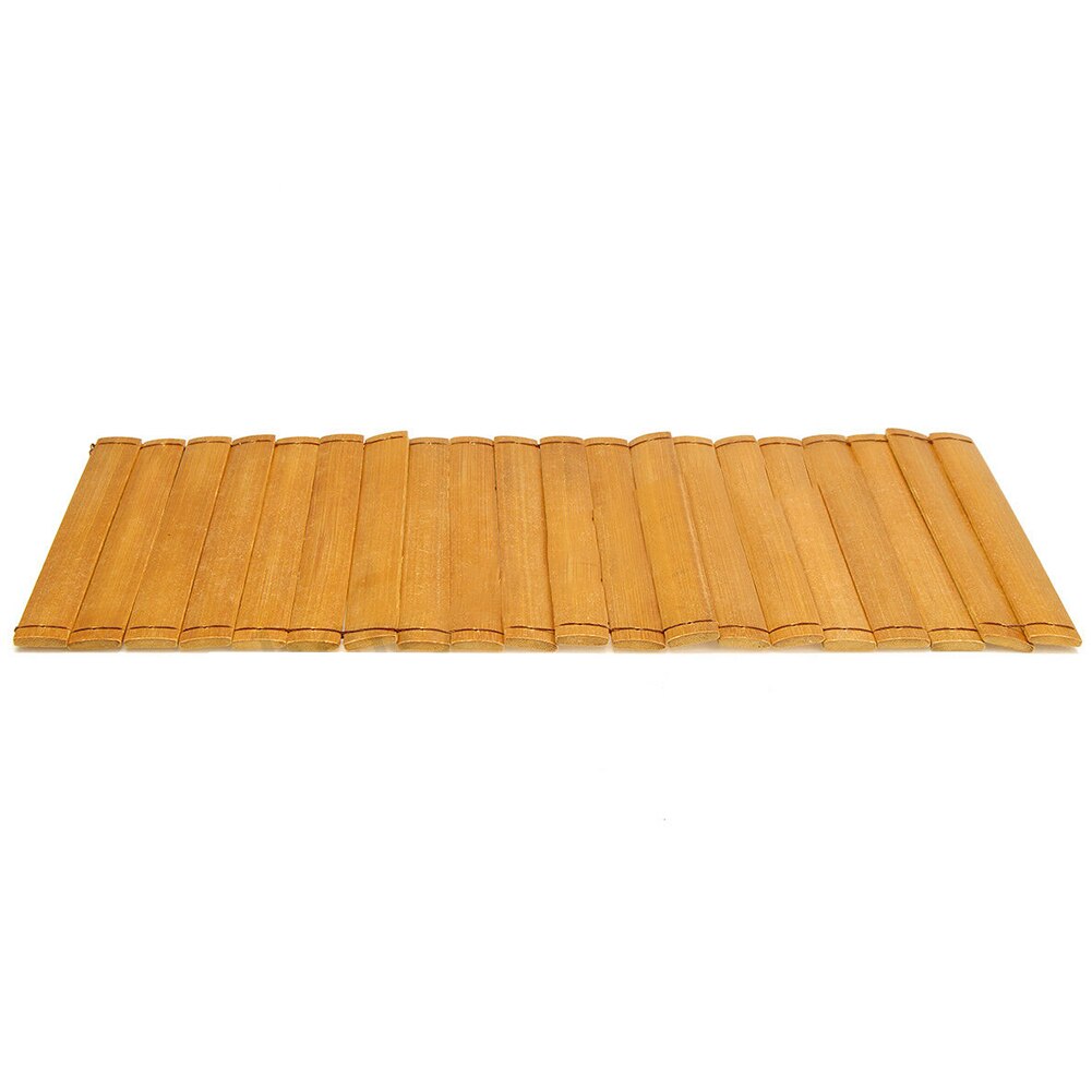 Naturligt trä bärbar flexibel bordsunderlägg soffa bordstablett underlägg hopfällbar sovrumssoffa armstöd bricka snacks servering anti-halk