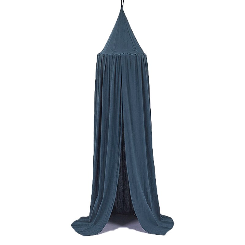 Play House Tenten Voor Kinderen Luifel Bed Gordijn Baby Opknoping Tent Wieg Kinderen Room Decor Ronde Hung Dome Klamboe bed Volant: army green