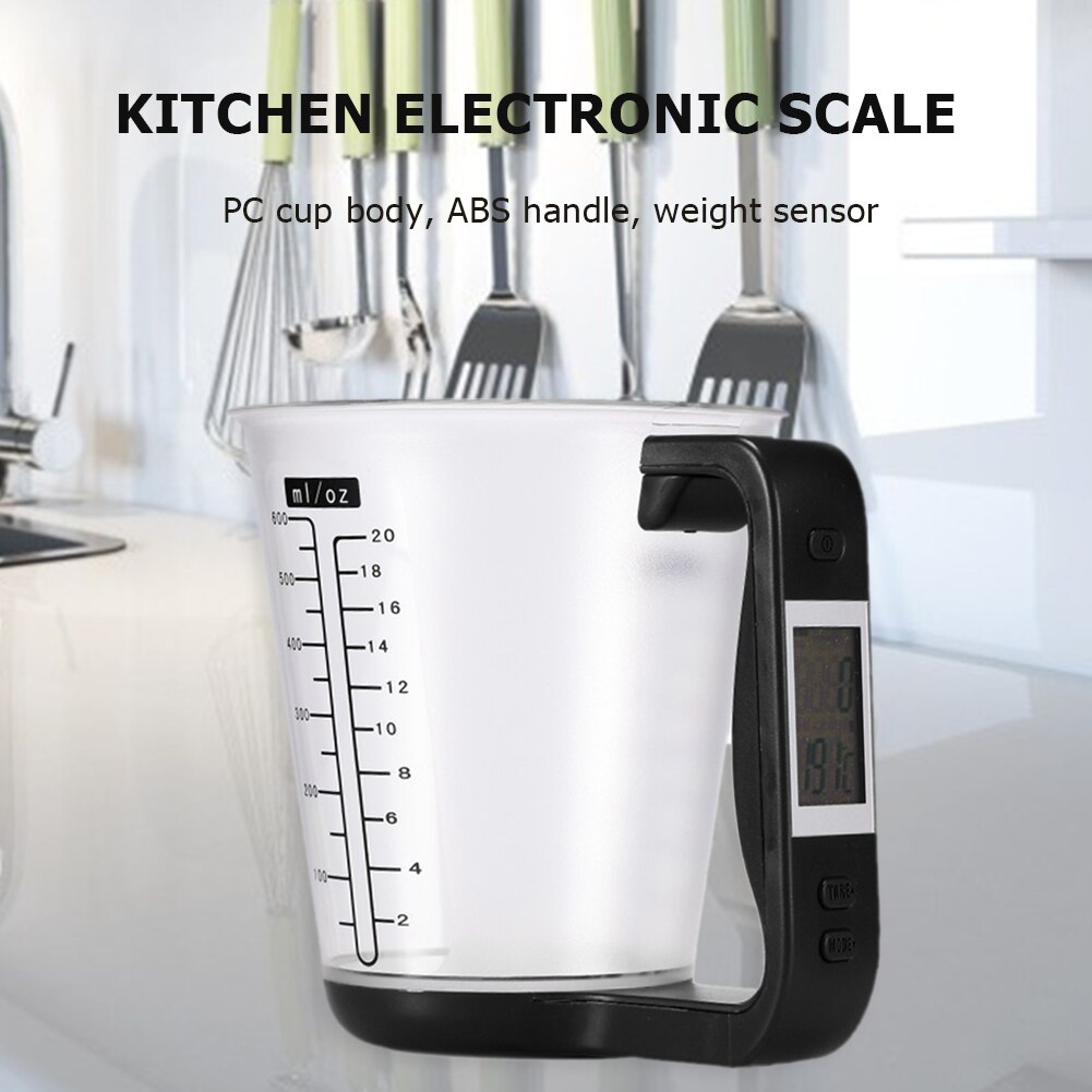 Electronic Measuring Cup Kitchen Scales Digital Beaker Measurement Cups Kitchen Scale Digital Beaker Electronic Measuring Tool
