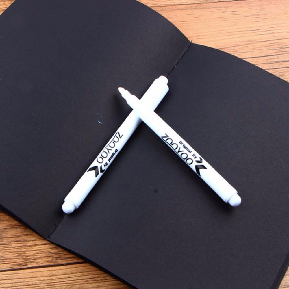 4 Stks van Uitwisbare Stofvrij Wit Kleur Vloeibare Krijt Pen voor School Briefpapier & Office Supply