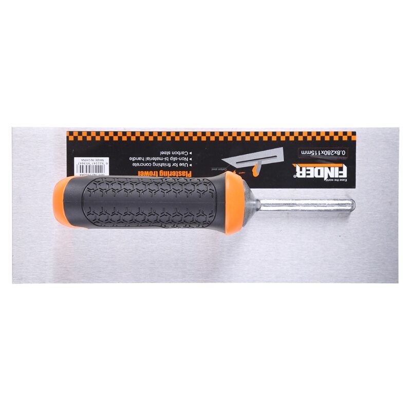 280x115MM Carbon Steel Concrete Finishing Float Trowel for Construction Tool Kit