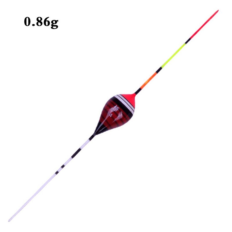 1pc fiskeflöten set boj fiske lätt stick flöten fluktuera mix storlekar färg flytboj för fiskeredskap tillbehör  hx02: G