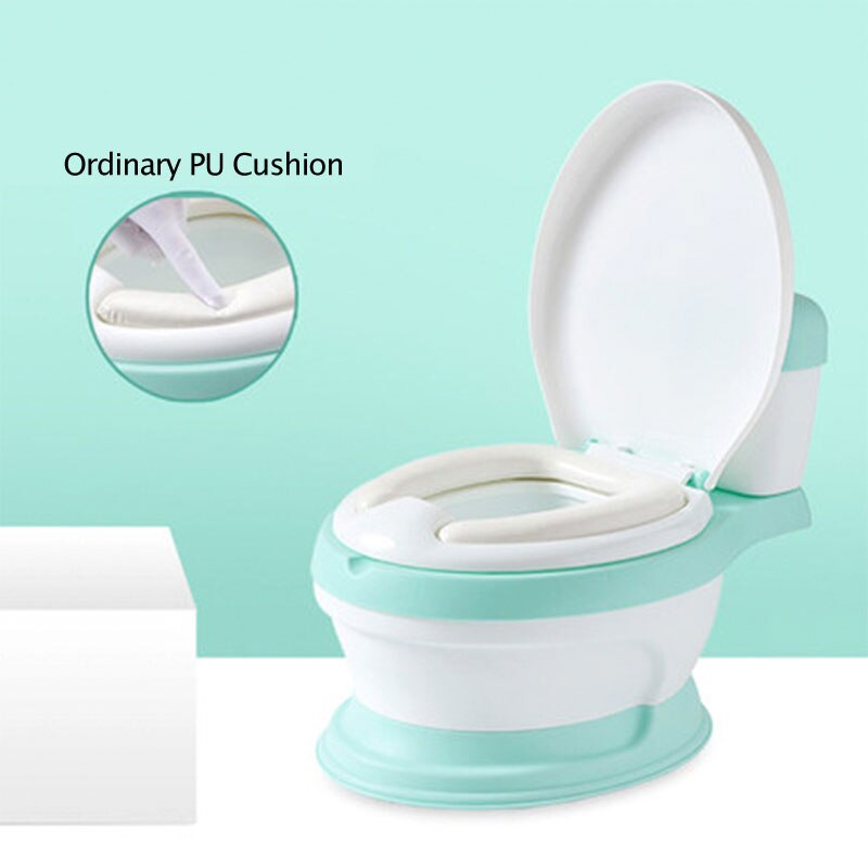 Portable Toilet Potty Training Seat Children&#39;s Potty Toilet Seat Infantil Baby Pot For Kids Boys Babies Urinal For Nursery: baby pot green