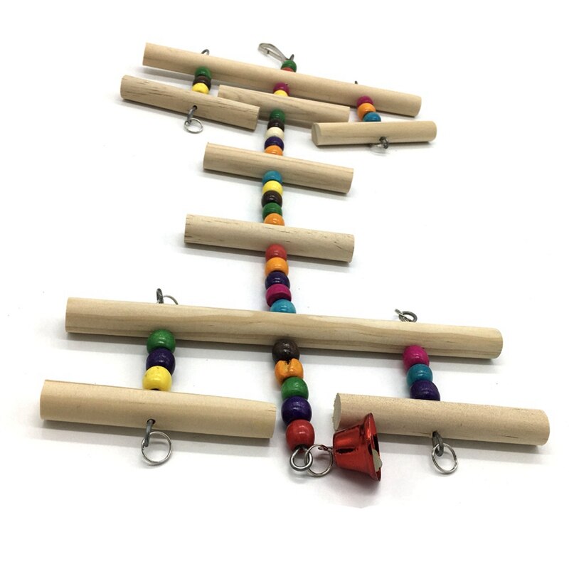 Houten Speelgoed Papegaai Speelgoed Slang Speelgoed Opknoping String Opknoping String/Kleur Kralen Ronde Houten String Creatieve Vogel Speelgoed