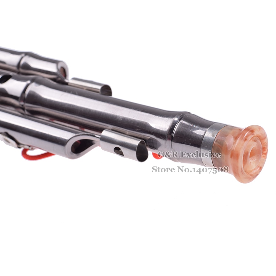 Chinese Flute Hululsi ABS Resin Gourd Flauta Cucurbit Wind Musical Instruments Traditional Calabash Flutes C/ Bb Key with Case