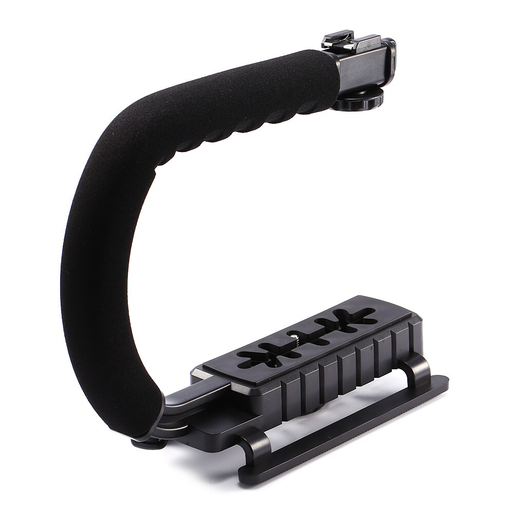 Video Camera Stabilizer C-Shape Video Handle Stabilizers Grip Camera Fixed Bracket Holder For SLR DV Cameras