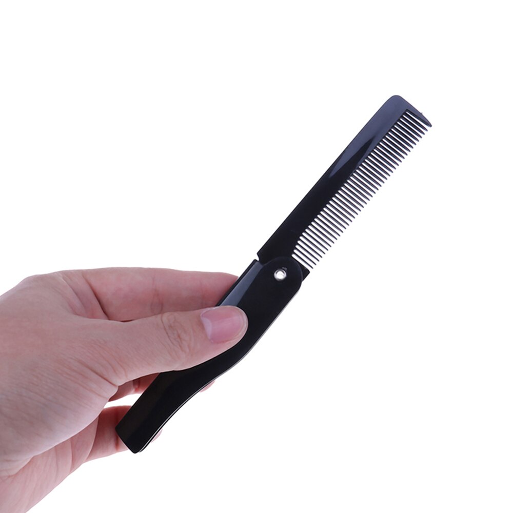 1pc opvouwbare kammen, zakkam, magische haarkam, baard- en haarclip, mannen, vrouwen, haarstylingtool, haarverzorgingskam