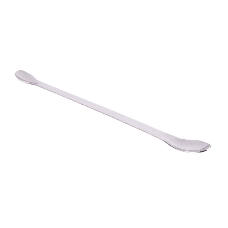 22cm Dual Headed Stainless Steel Reagent Sampling Spoon Mixer for Lab