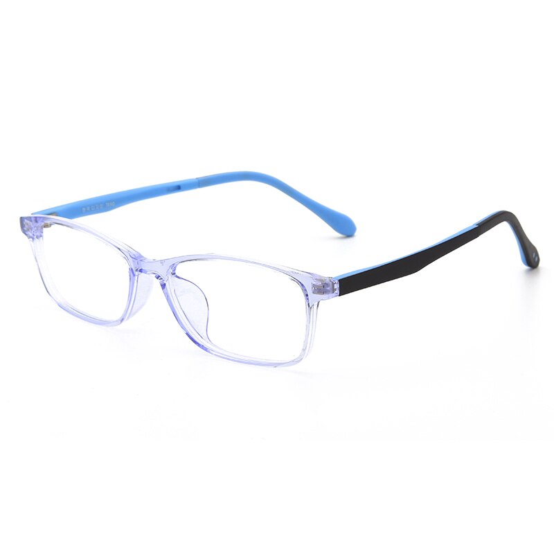 Kids Glasses Anti Blue Light Prescription Optical Frame Children Boy Girls Square Computer Reflective Eyeglasses UV400 5-15: C4
