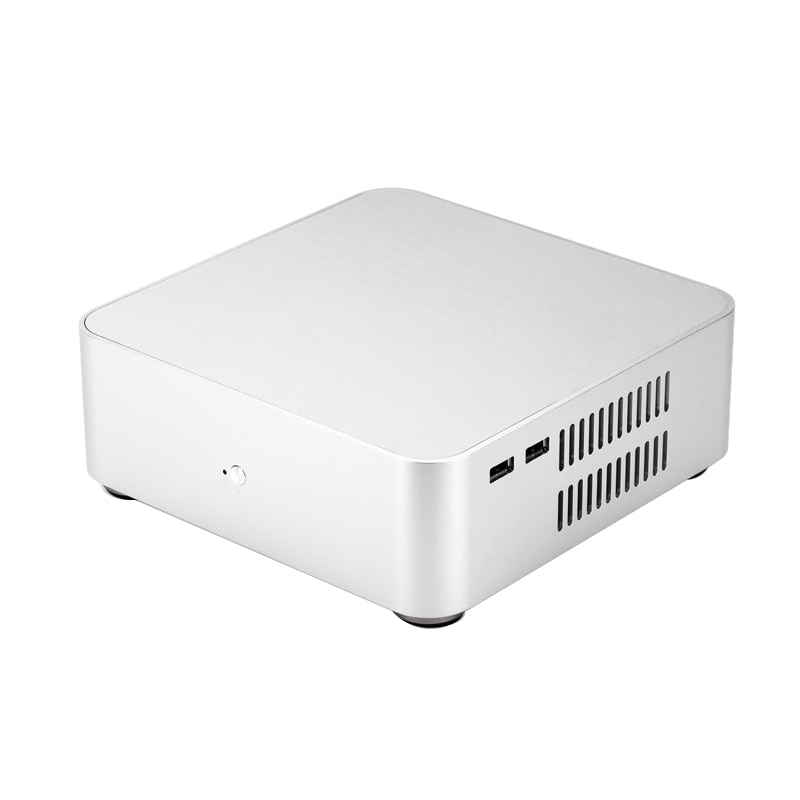 for Itx Aluminum Case Mini Itx Aluminum Case 65Mm Thick Computer Desktop Mini Itx Aluminum Case: Default Title