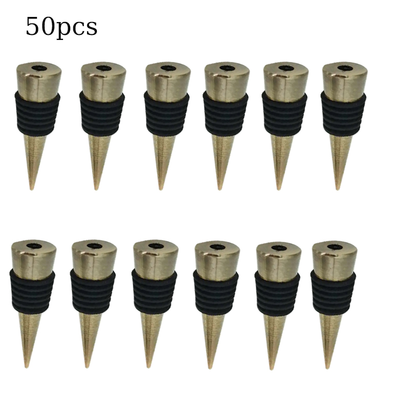 Zinc Alloy Wine Bottle Stopper Rubber Wine Stoppers Reusable Bottle Stoppers for Kitchen, Bar, , Party, Wedding: MULTI