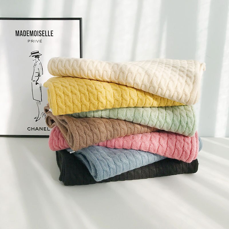 Herfst winter dikke warme effen kleur sjaal heren sjaal dames foulard femme bufanda mujer sjaals voor dames sjaal vrouwen winter