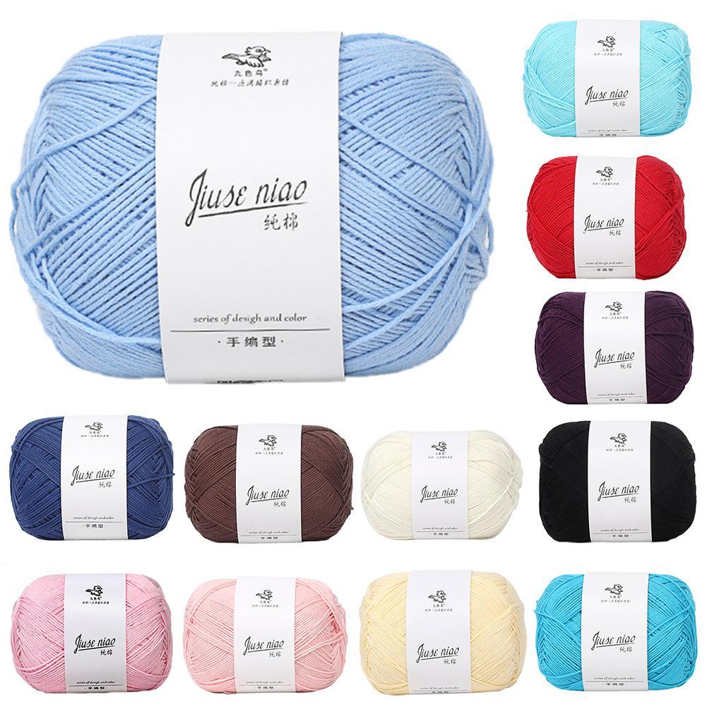 SALES！！ 50g Knitting Woolen Yarn Baby Clothes Scarf Hat Gloves Sweater Woven Material
