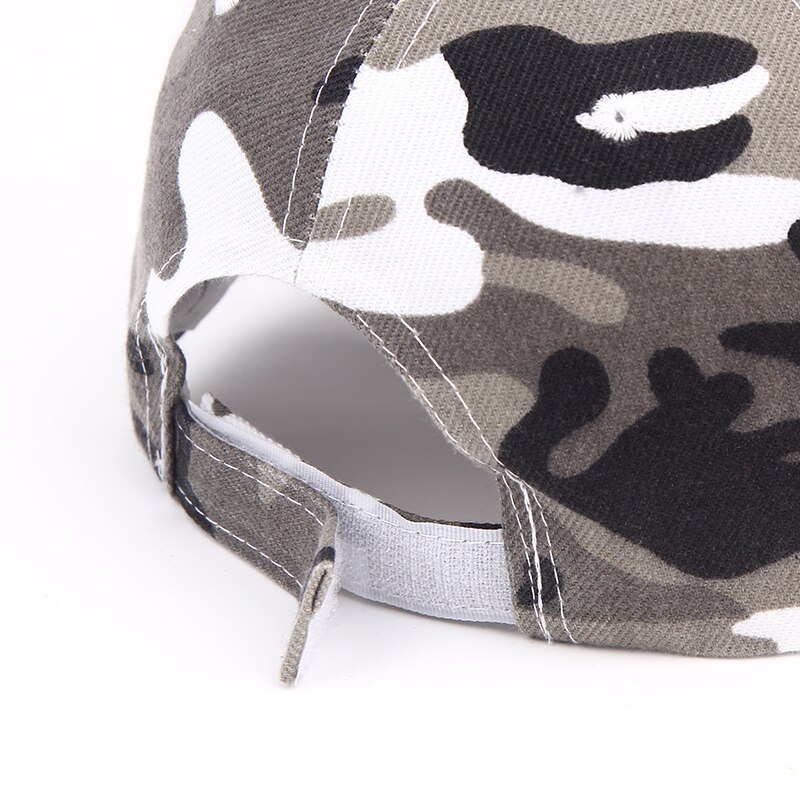 de camuflaje gorra de béisbol tapón de botín Casual al aire libre gorra deportiva con visera hacia atrás para hombres gorra mujer gorra
